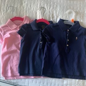 Lot of 3 Ralph Lauren Polos